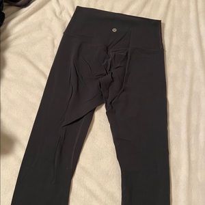 Lululemon align full length charcoal gray